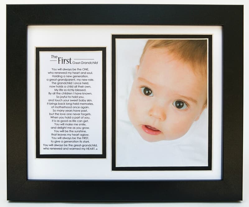 First Great-Grandchild Photo Frame for Grandparents