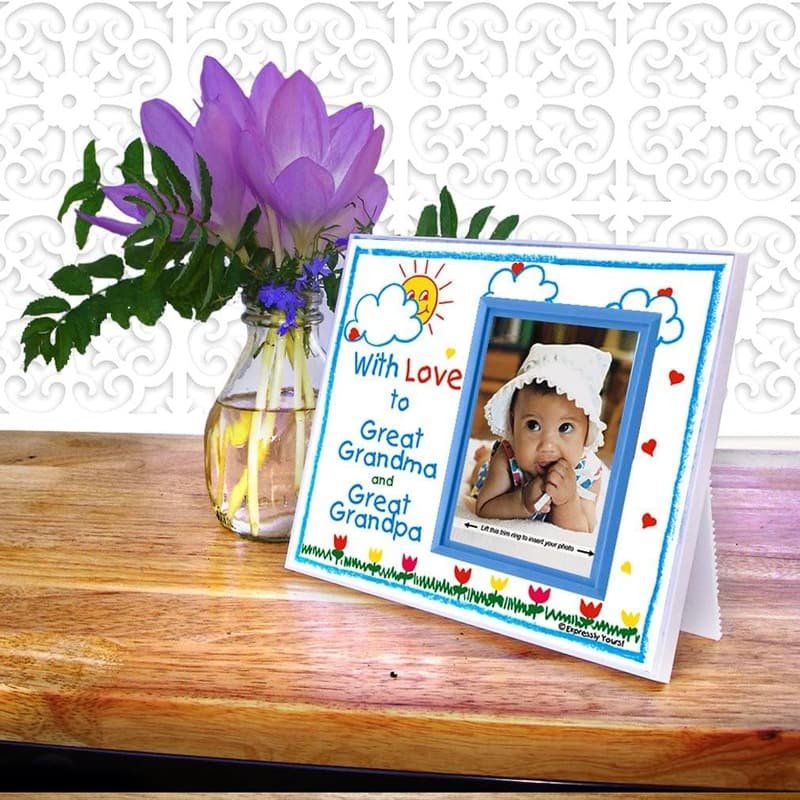 Great Grandparents Photo Frame | Classic Crayola Design