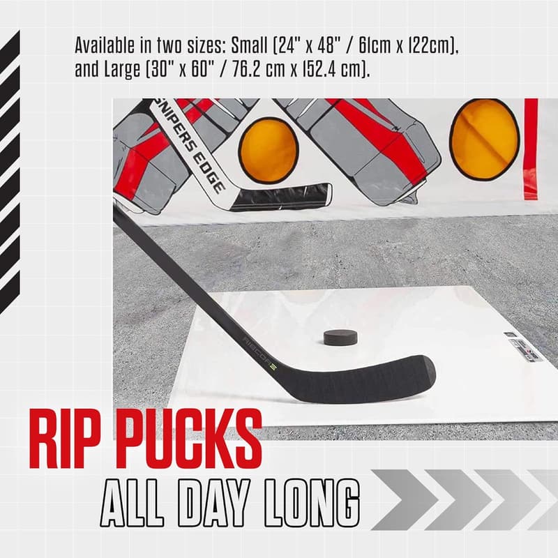 Hockey Shooting Pad - Heavy Duty, Weatherproof, Portable