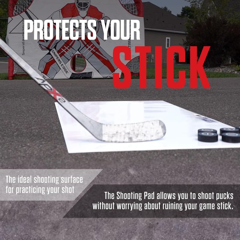 Hockey Shooting Pad - Heavy Duty, Weatherproof, Portable
