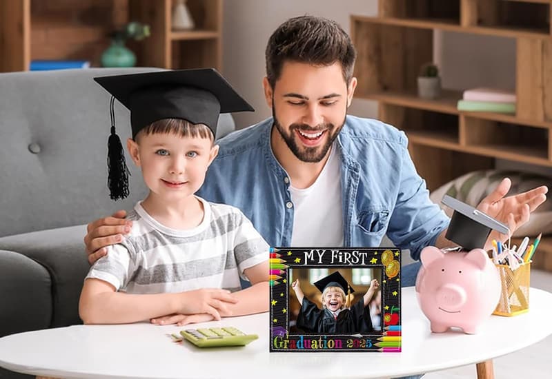 Personalized Graduation Photo Frame for Grandchildren 5x7