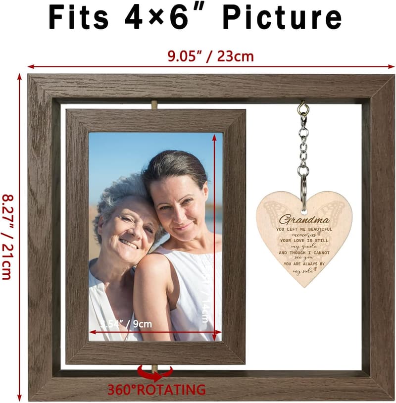 Grandmother Memorial Picture Frame for Sympathy Gifts