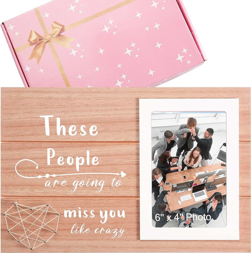 Retirement Photo Frame Keepsake for Boss or Coworker
