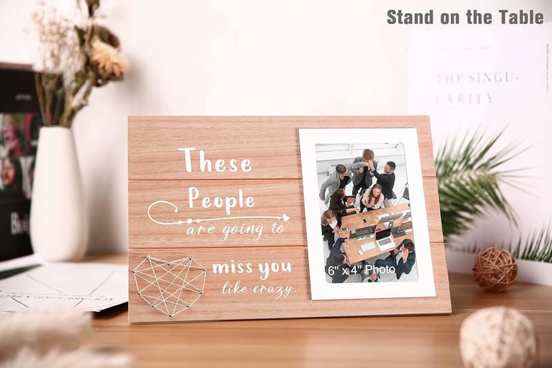 Retirement Photo Frame Keepsake for Boss or Coworker
