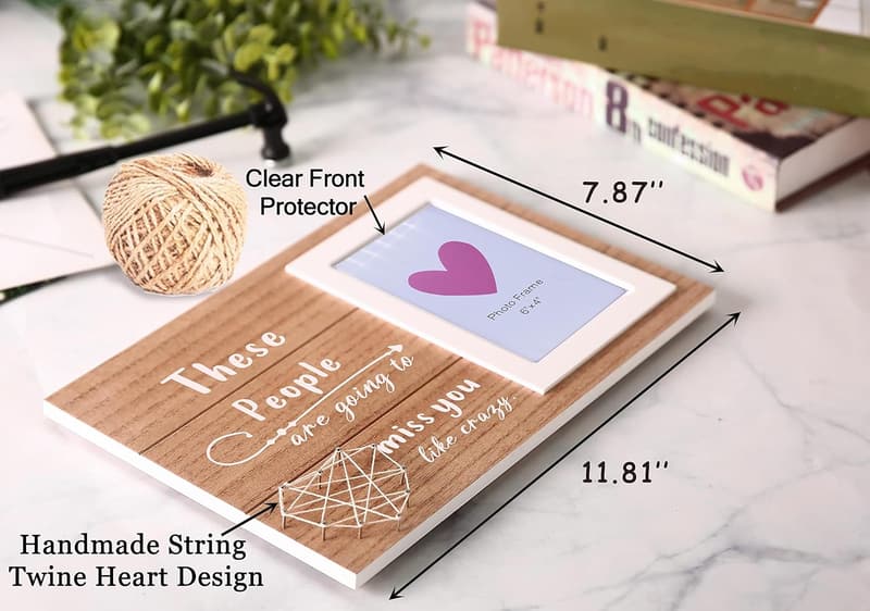 Retirement Photo Frame Keepsake for Boss or Coworker