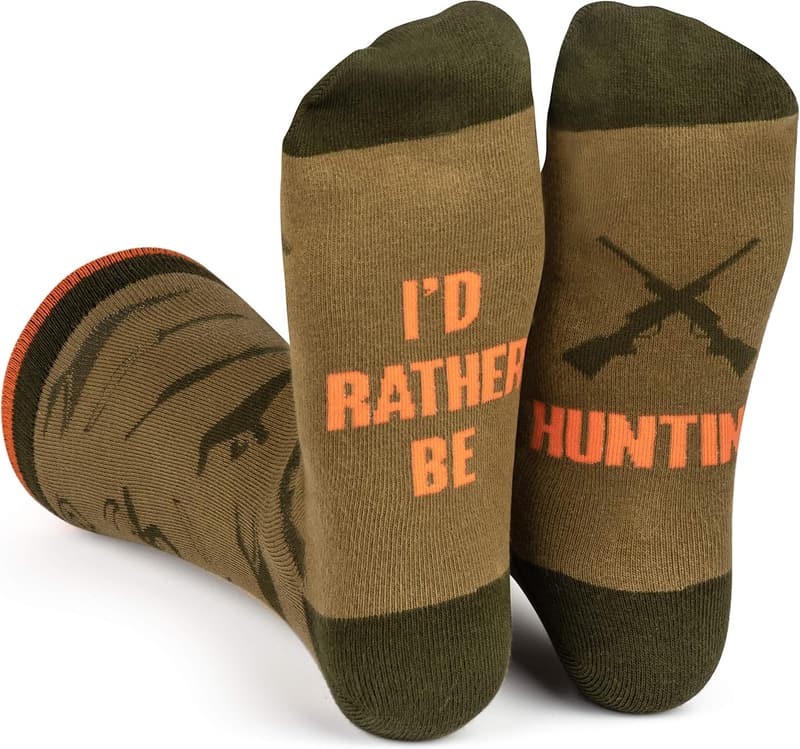 Funny Fishing & Hunting Socks for Men