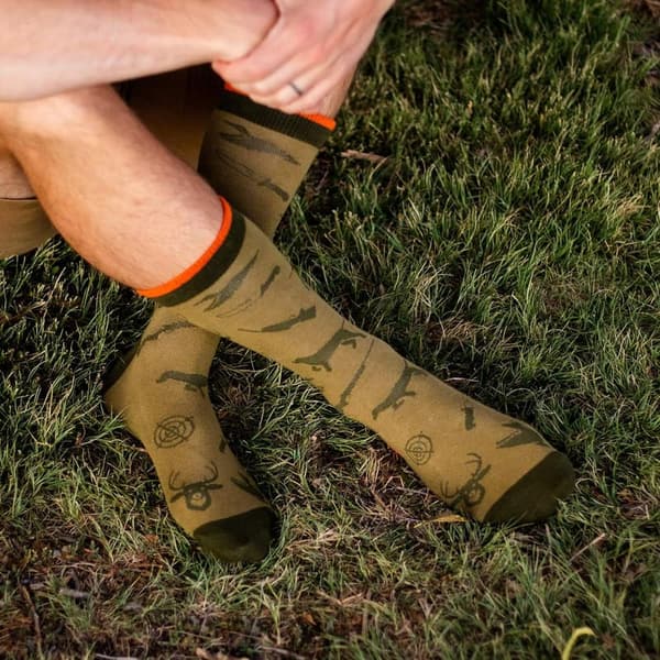 Funny Fishing & Hunting Socks for Men