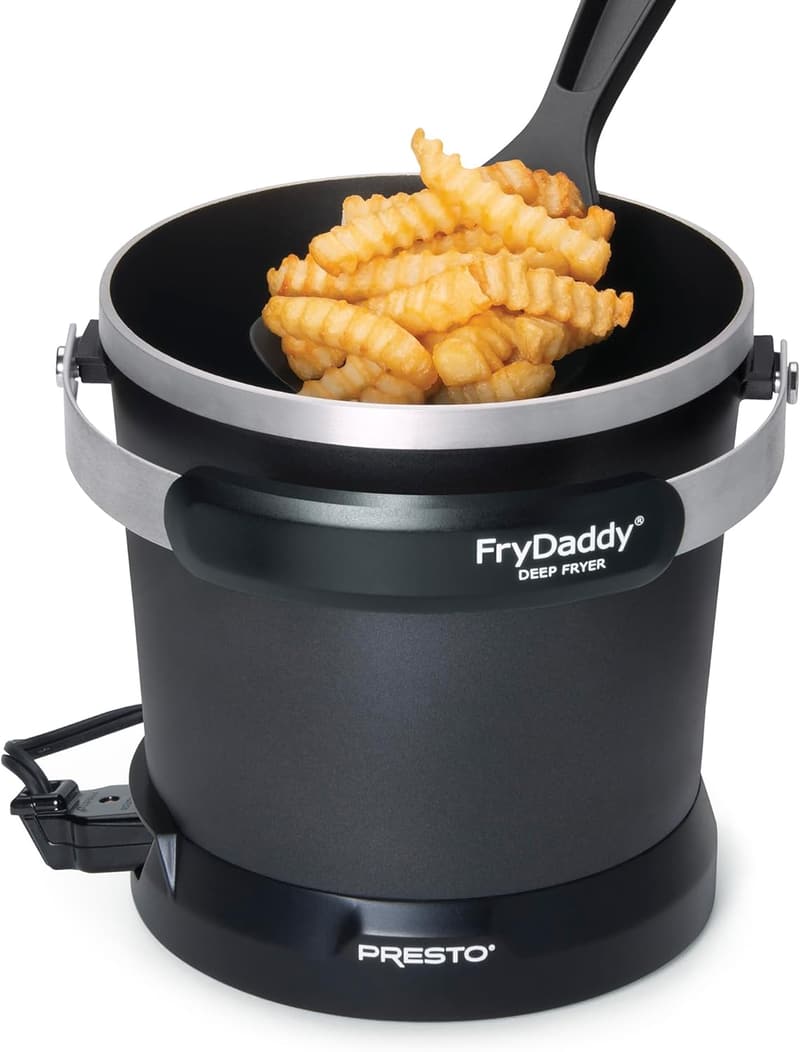 Presto Electric Deep Fryer - Black