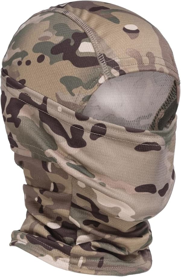 Windproof Camo Balaclava Mask for Hunting and Skiing