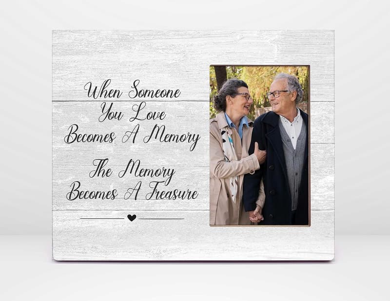 Sympathy Gift: 4x6 Memorial Picture Frame