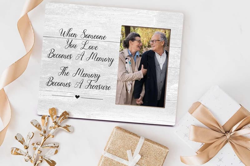 Sympathy Gift: 4x6 Memorial Picture Frame