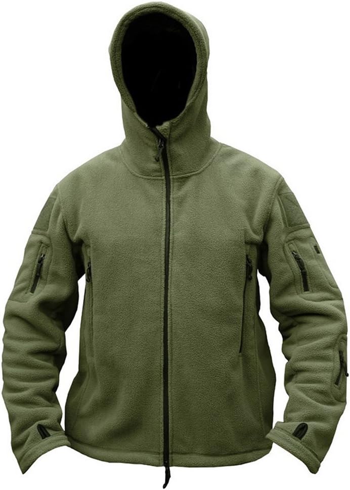 Men's Tactical Sport Fleece Hoodie Jacket