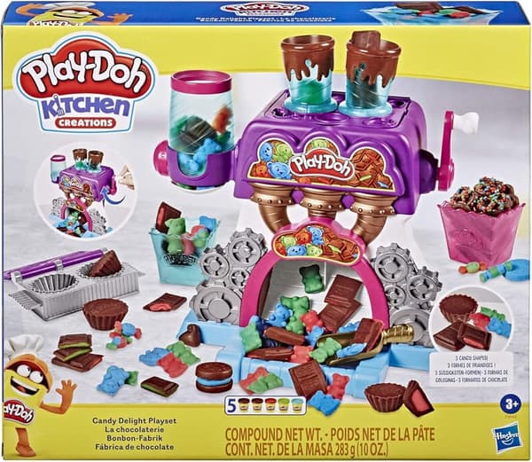 Play-Doh Candy Delight Kitchen Set for Kids, 3+ 年