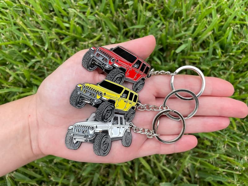 Magnetic Keyhole Covers for 2018-2025 Jeep Wrangler JL & Gladiator JT
