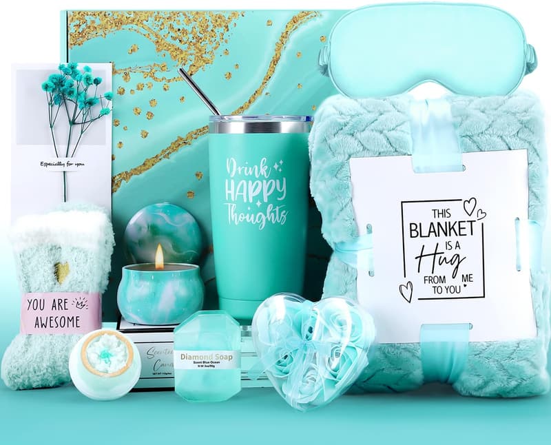Ocean Spa Gift Set - Self-Care Gift Basket for Women