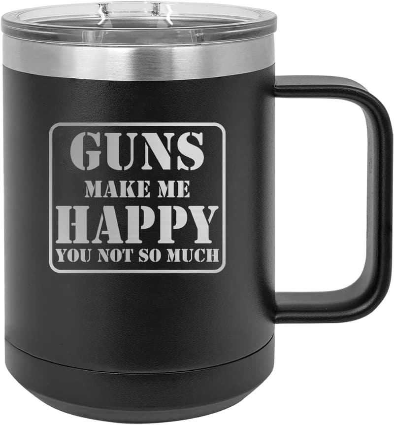 Funny Hunting Mug - Heavy Duty Stainless Steel Tumbler for Dad