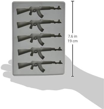 Funny AK-47 Gun Ice Cube Tray - Novelty Gift for Dad