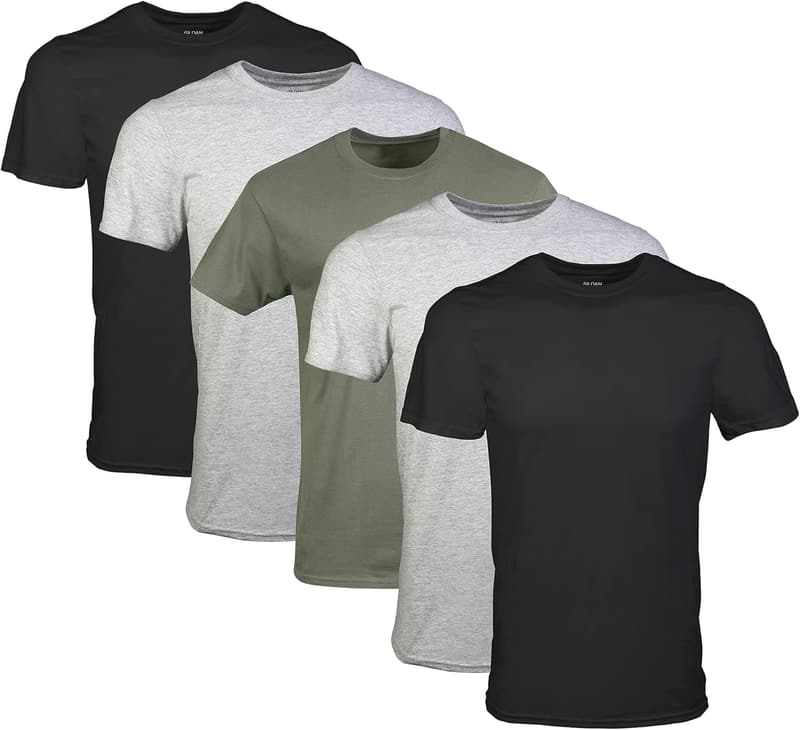 Men's Crew T-Shirts Multipack by Gildan
