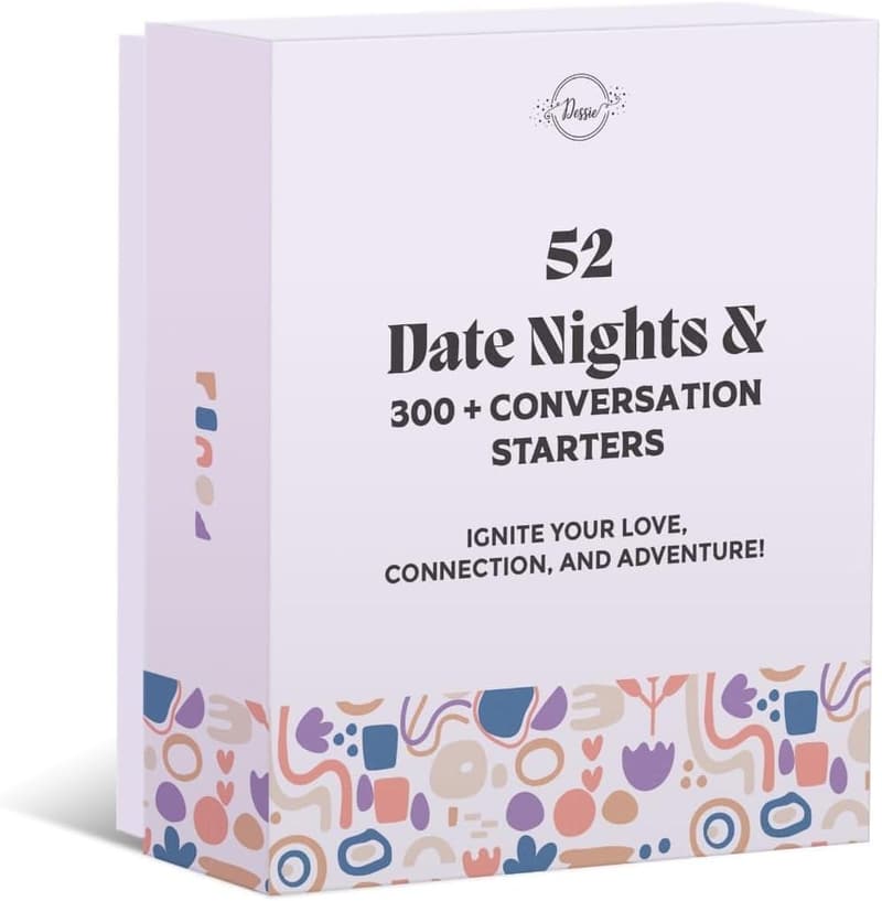 Date Night Card Game for Couples - 52 Ideas & 300+ Starters