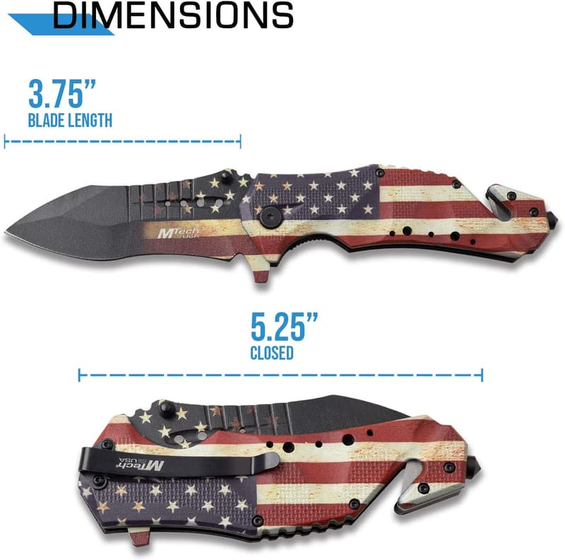 MTech USA MT-A845F Spring Assisted Folding Knife