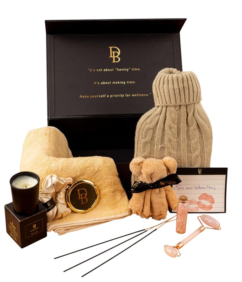 Mother's Day Spa Gift Basket - 12pc Self-Care Set for Women