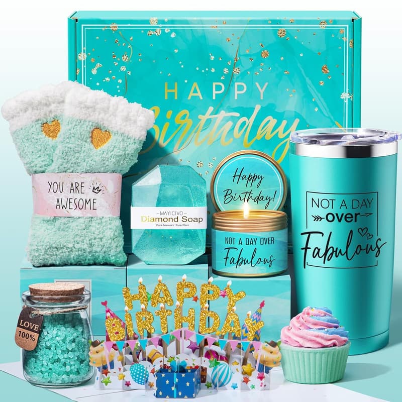 Ocean Relaxing Spa Gift Basket for Women's Birthday