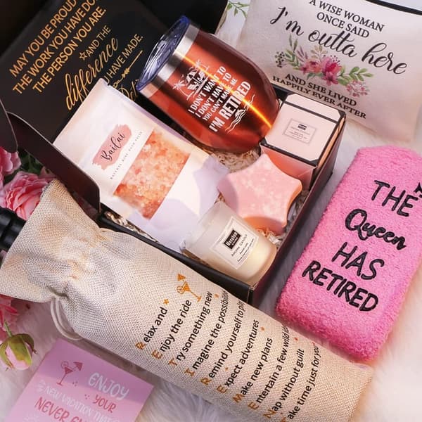 2025 Retirement Gift Basket for Women - Funny & Thoughtful
