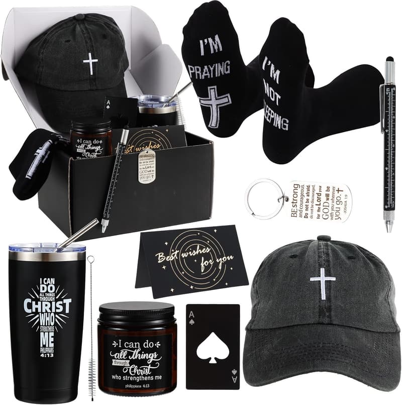 Father's Day Inspirational Christian Gifts Set for Men