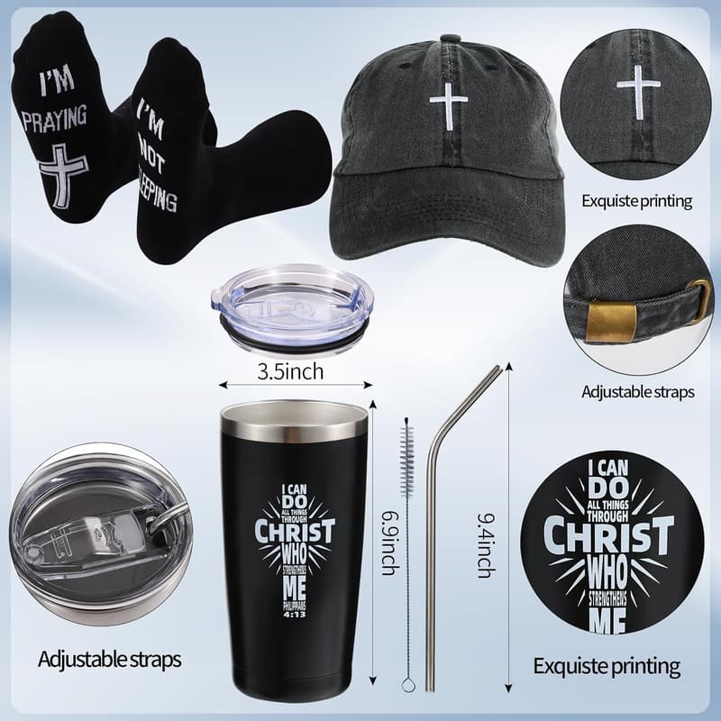 Father's Day Inspirational Christian Gifts Set for Men