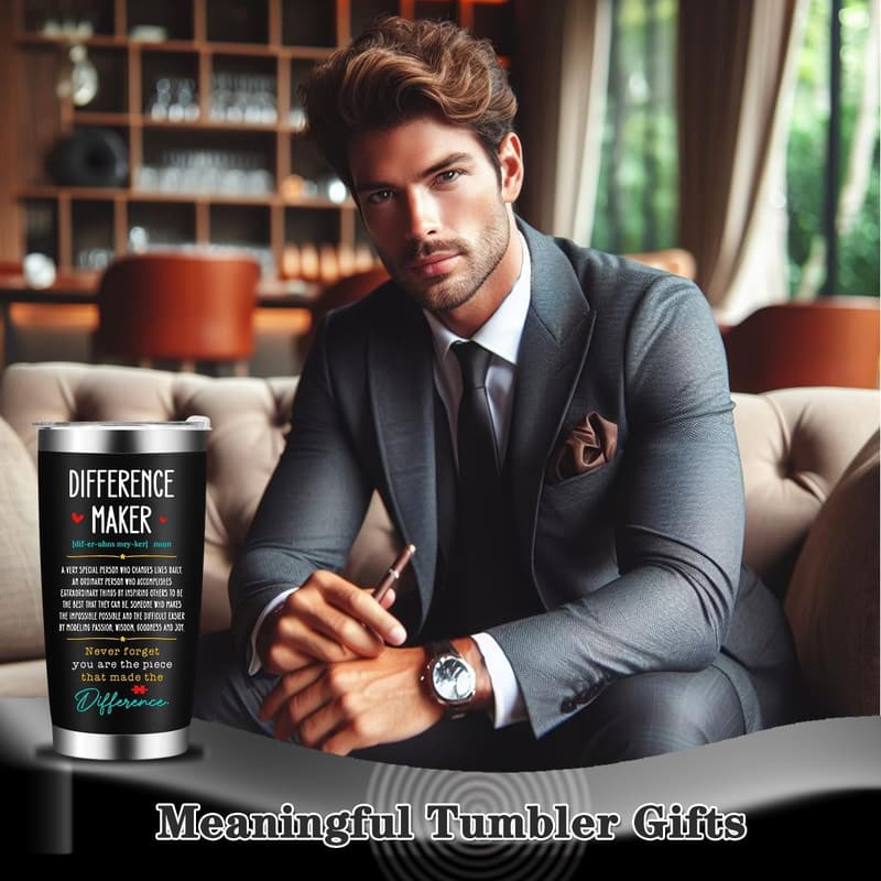 Boss Appreciation 20 Oz Tumbler - Difference Maker Gift