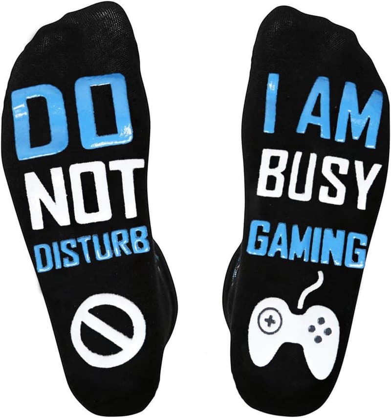 Easter Gamer Socks - Funny Novelty for Teens and Adults