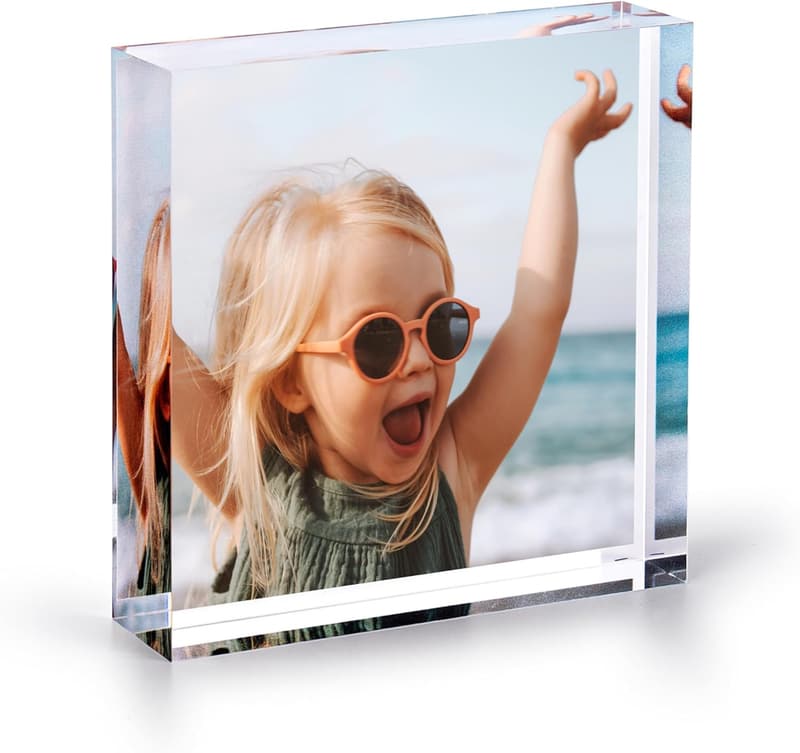 Personalized Acrylic Photo Block | 3.5x3.5