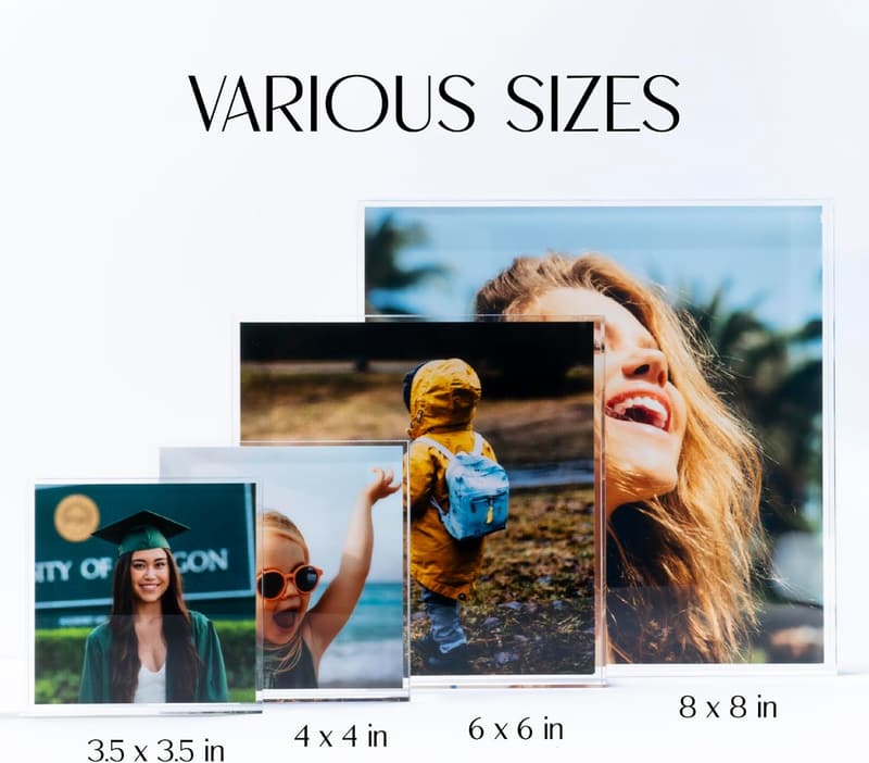 Personalized Acrylic Photo Block | 3.5x3.5