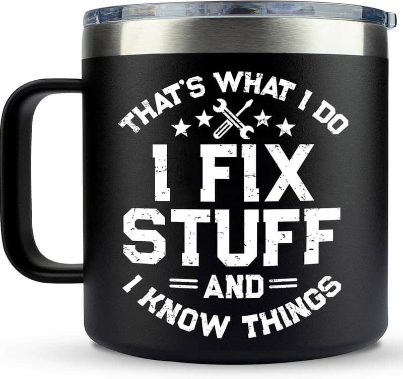 Father's Day Gift Mug for Dad or Grandpa - 14 Oz