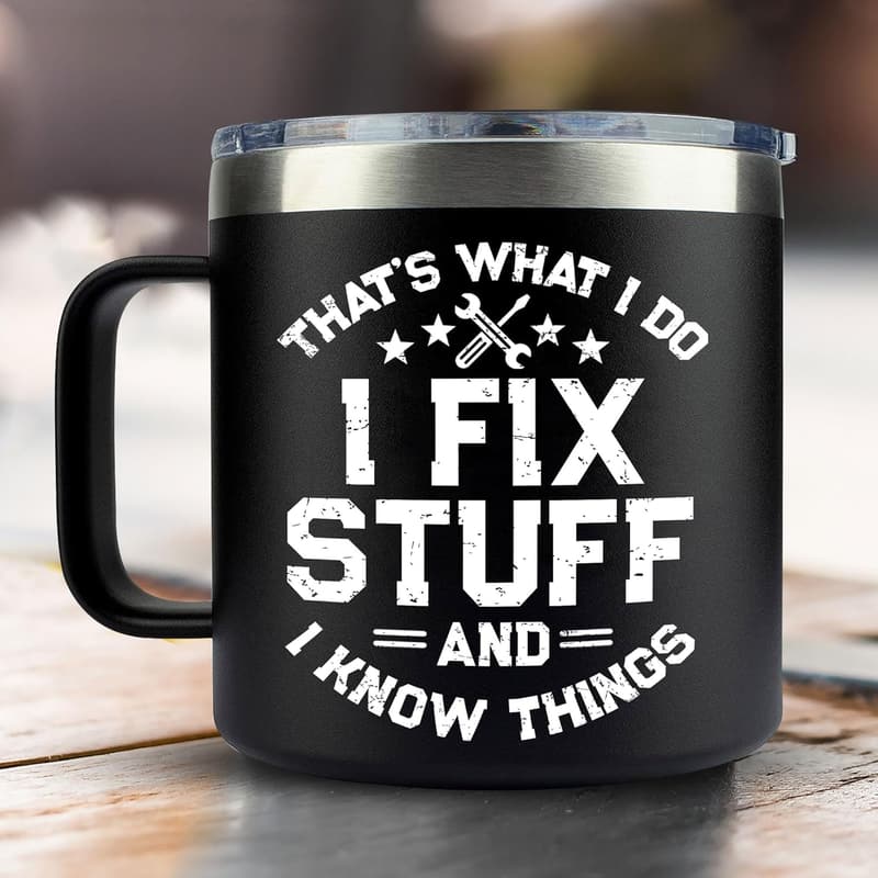 Father's Day Gift Mug for Dad or Grandpa - 14 Oz