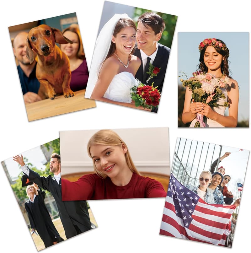 Personalized Custom Photo Prints - Set of 6, Unframed