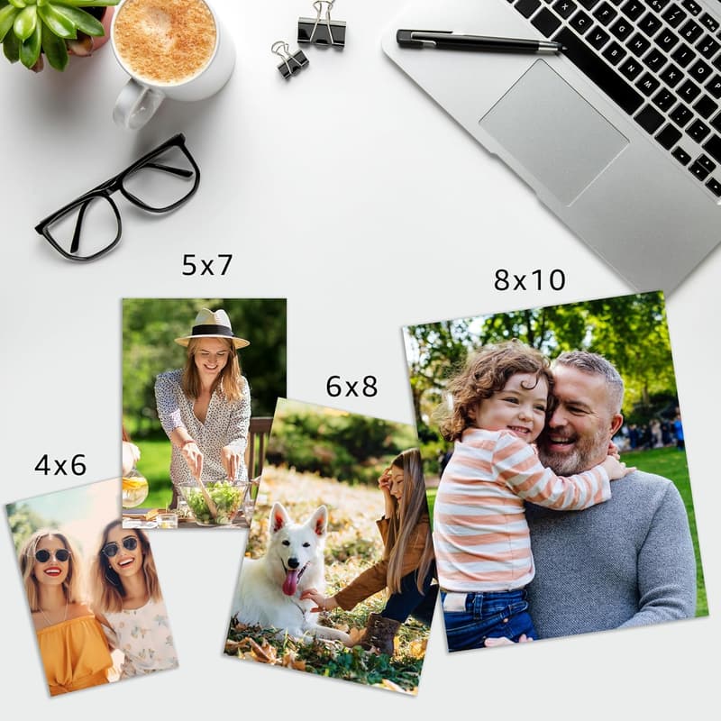 Personalized Custom Photo Prints - Set of 6, Unframed