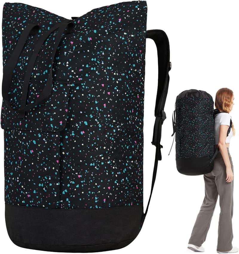 Extra Large 115L College Laundry Backpack with Shoulder Straps