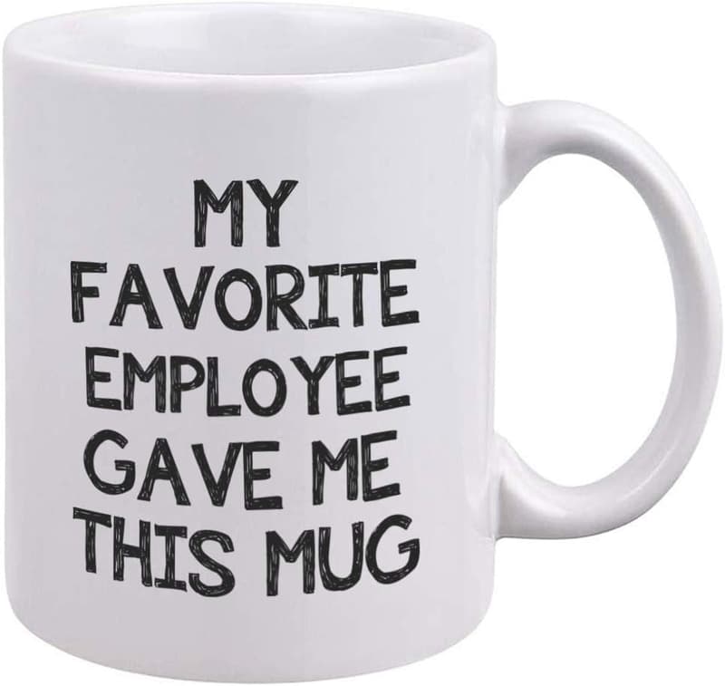 World's Best Boss Mug - Funny Office Gift - 11oz Novelty Cup