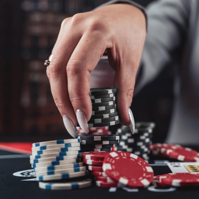 Poker Chip Set - 500 Piece Set for Texas Hold'em & Blackjack
