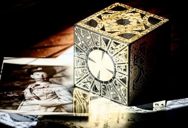 Halloween Cenobites Pinhead Resin Puzzle Box Prop