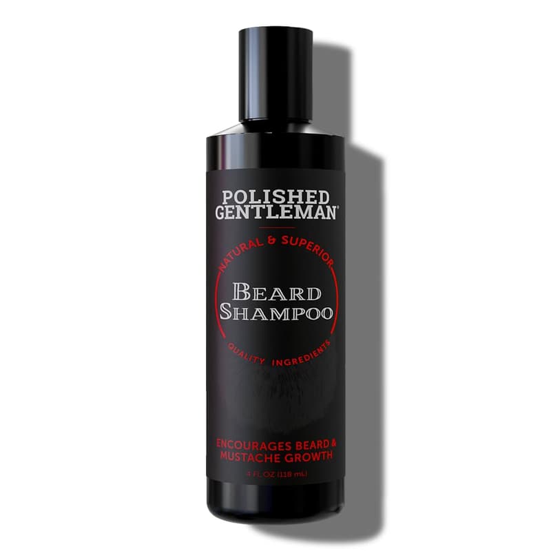Beard Shampoo & Face Wash with Peppermint Tea Tree, 4oz