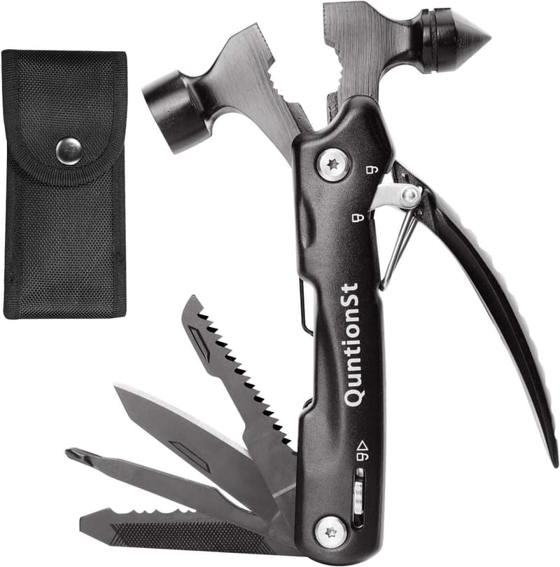Christmas Gifts for Dad: 12-in-1 Survival Hammer Multitool