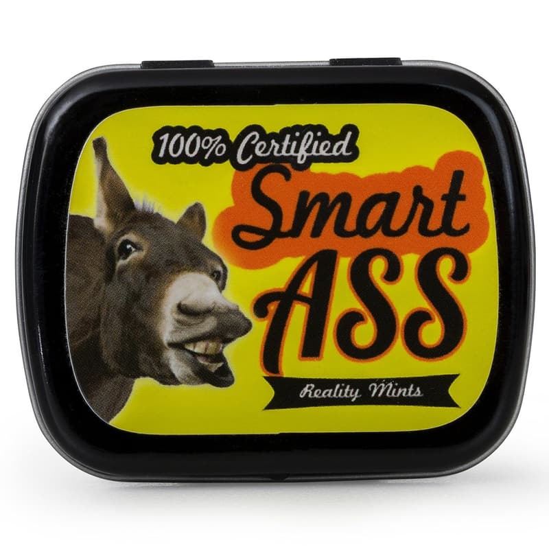 Smart Ass Mints – Funny Gift for Sarcastic Friends