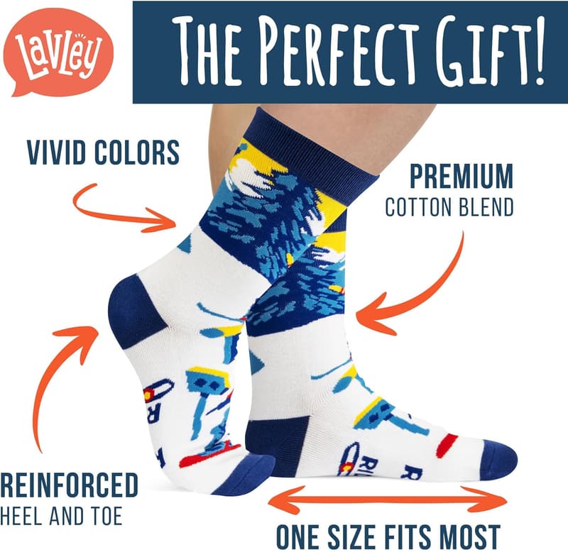 Ski and Snowboard Socks - Perfect Gifts for Skiers