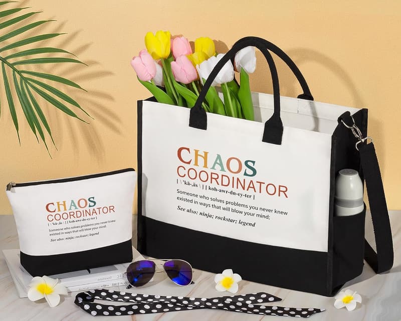 Administrative Professionals Day Tote Bag - Thank You Gift for Women