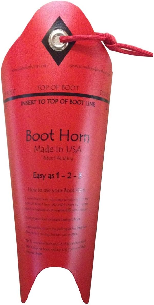 Ski & Snowboard Boot Horn - Easy On/Off Tool