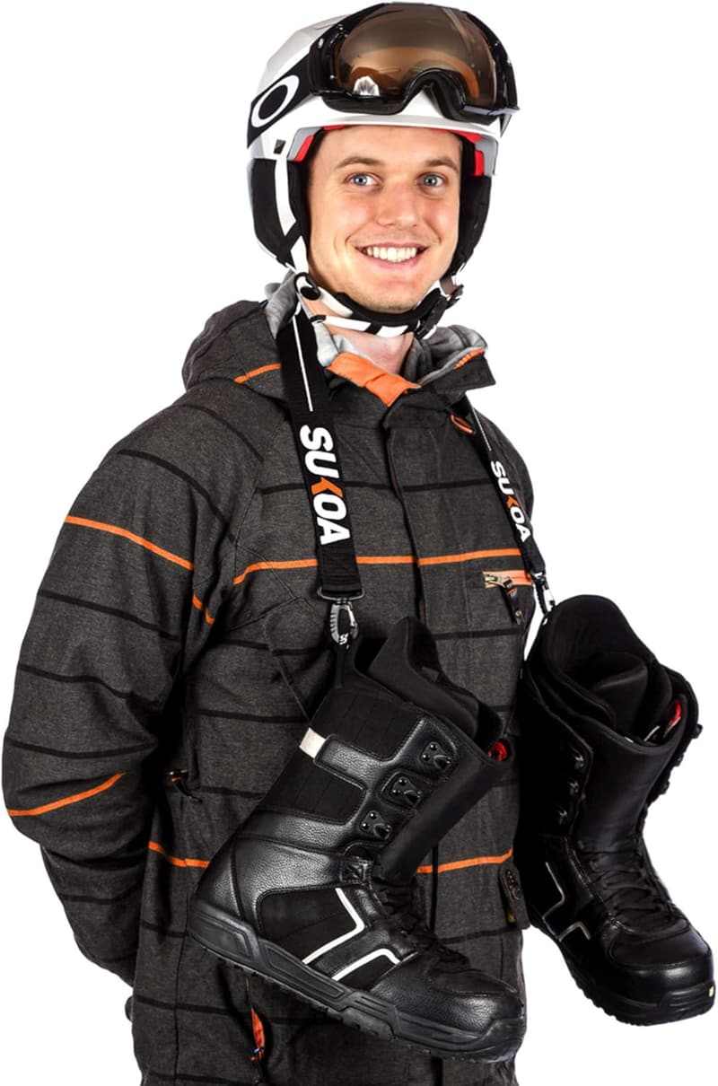 Ski and Snowboard Boot Carrier Strap - Unisex Shoulder Sling