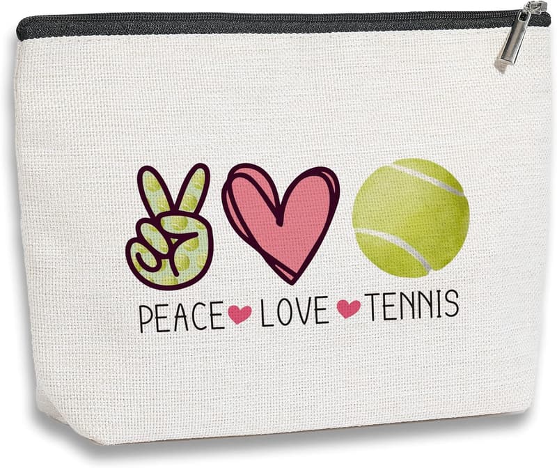 Inspirational Tennis Pouch Bag for Women - Birthday Gift