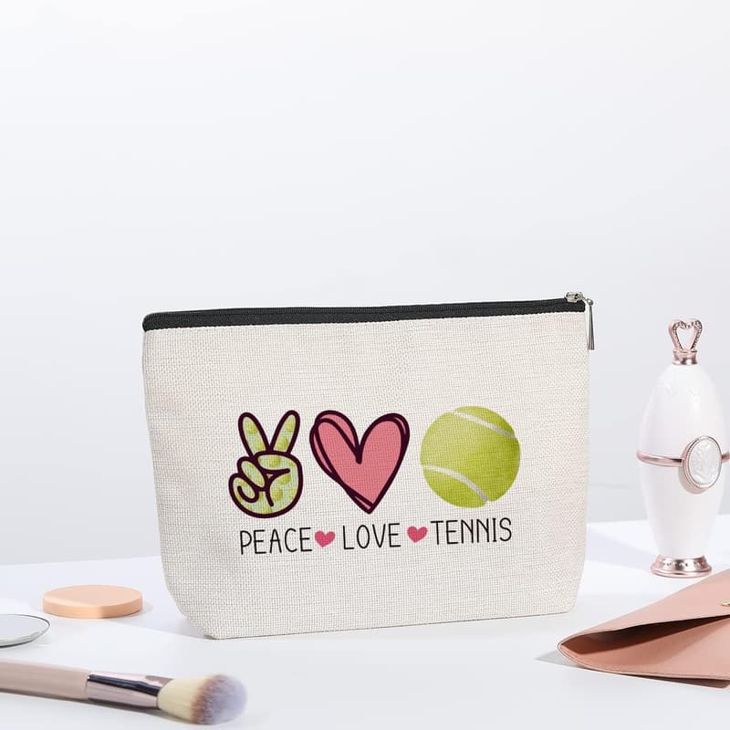 Inspirational Tennis Pouch Bag for Women - Birthday Gift